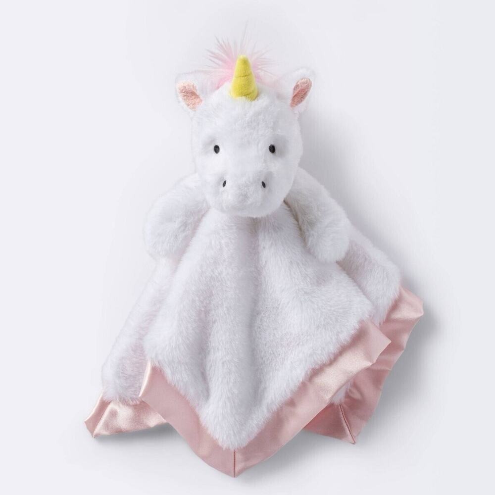 Carters Unicorn Lovey Security Blanket Target Just One You Plush Satin Trim